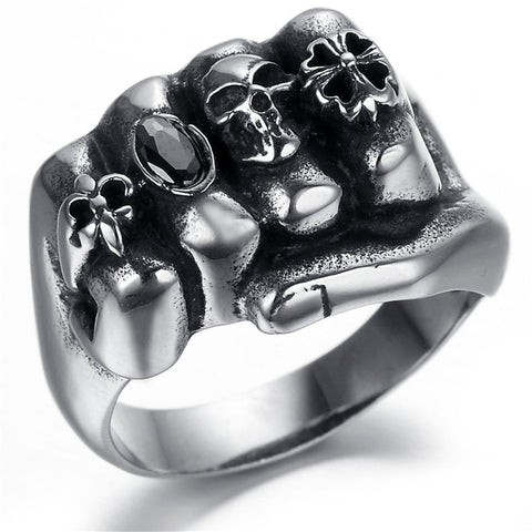 18K Gold Plated Lions Head Ring