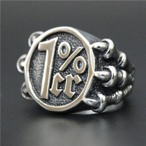 18K Gold Plated Lions Head Ring