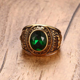 United States Army Ring 18K Gold Plated