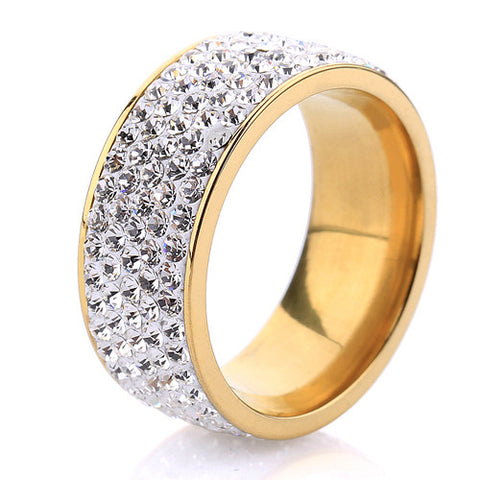 Women's 18K Gold Plated Wedding Band